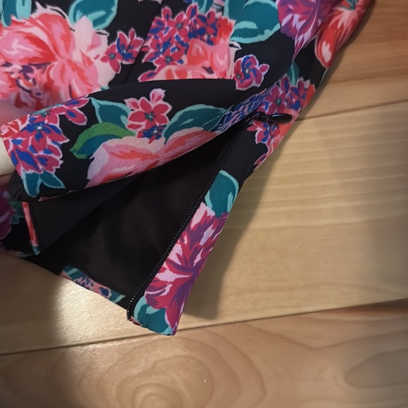 Zara cropped floral puff sleeve sweetheart blouse blogger favorite - Picture 7 of 9